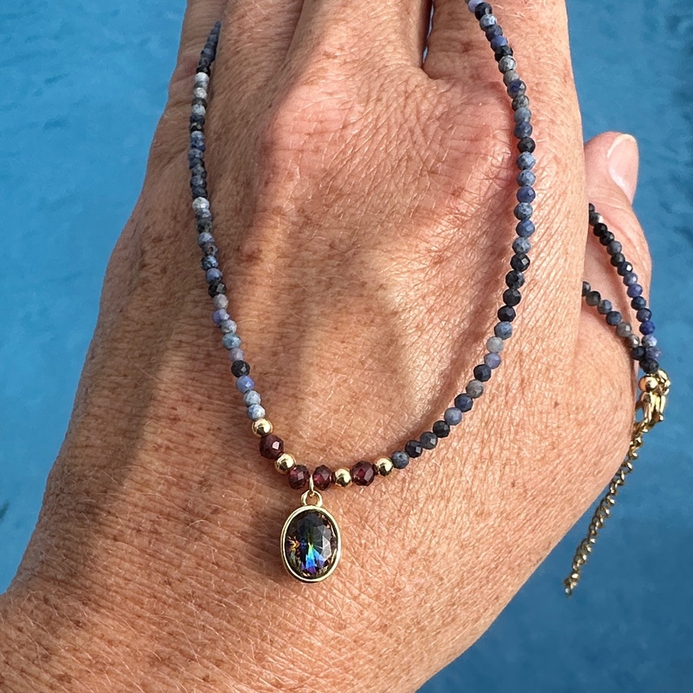 💙*New Sapphire Necklace